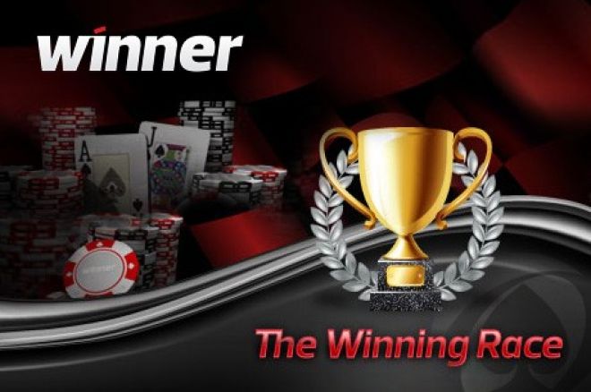 Dalyvaukite Winner Poker lenktynėse ir laimėkite dalį iš $1,500 0001 Dalyvaukite Winner Poker lenktynėse ir laimėkite dalį iš $1,500 0001