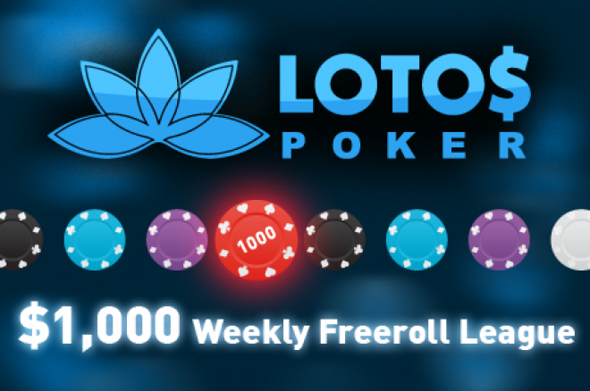 Lotos $1,000 nemokamų turnyrų lyga ir pirmosios savaitės rezultatai 0001 Lotos $1,000 nemokamų turnyrų lyga ir pirmosios savaitės rezultatai 0001