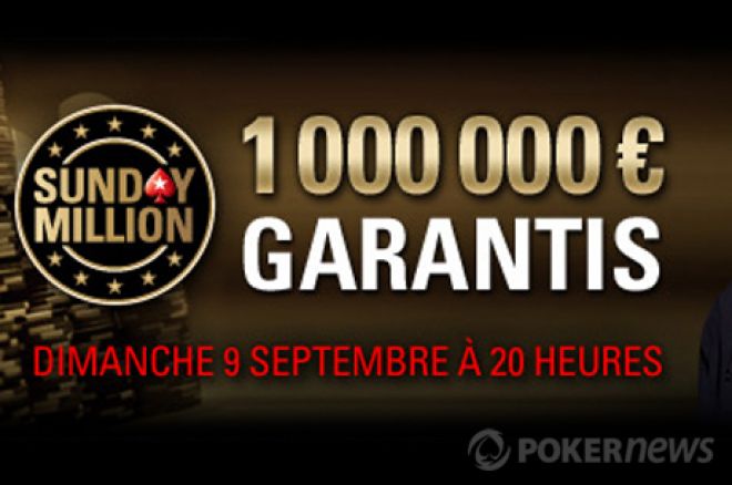 PokerStars.fr : le Sunday Million arrive en France le 09 septembre