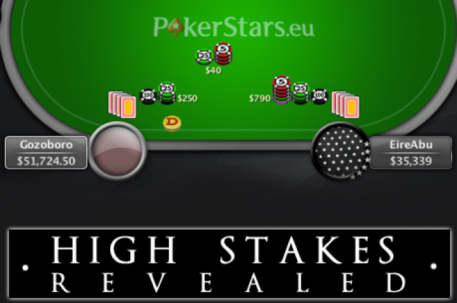 High Stakes Revealed - "EireAbu" voor $550.000 onderuit High Stakes Revealed - "EireAbu" voor $550.000 onderuit