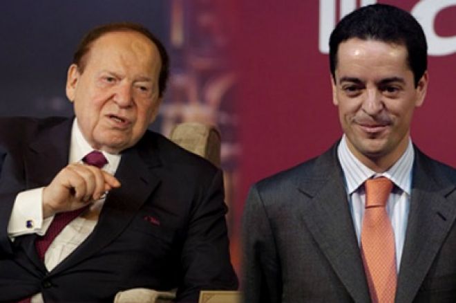 Sheldon Adelson y Enrique Bañuelos