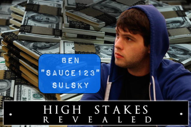 High Stakes Revealed - Ben "Sauce123" Sulsky passeert de grens van 3 miljoen winnings voor 2012 High Stakes Revealed - Ben "Sauce123" Sulsky passeert de grens van 3 miljoen winnings voor 2012