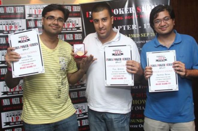 Ashish Goel takes down Main Event at IPS 17 0001 Ashish Goel takes down Main Event at IPS 17 0001