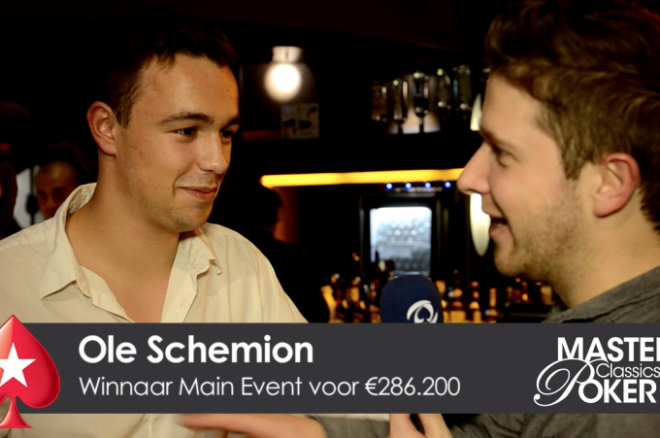 PokerStars en PokerNews MCOP Journaal | Dag 7: Schemion wint! PokerStars en PokerNews MCOP Journaal | Dag 7: Schemion wint!
