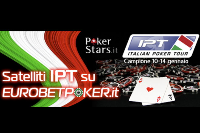 Eurobet, accordo con PokerStars per i satelliti IPT 0001