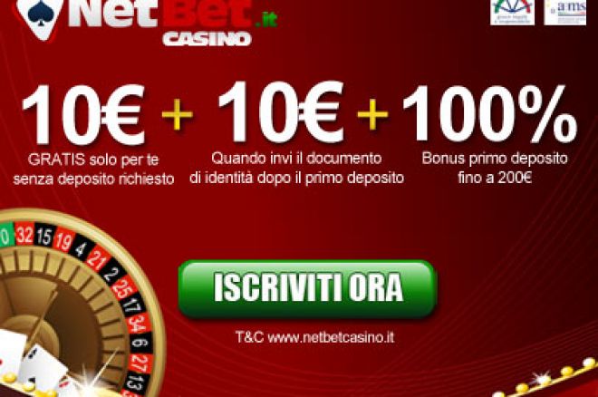 Gioca su NetBet Casino con PokerNews Italia 0001