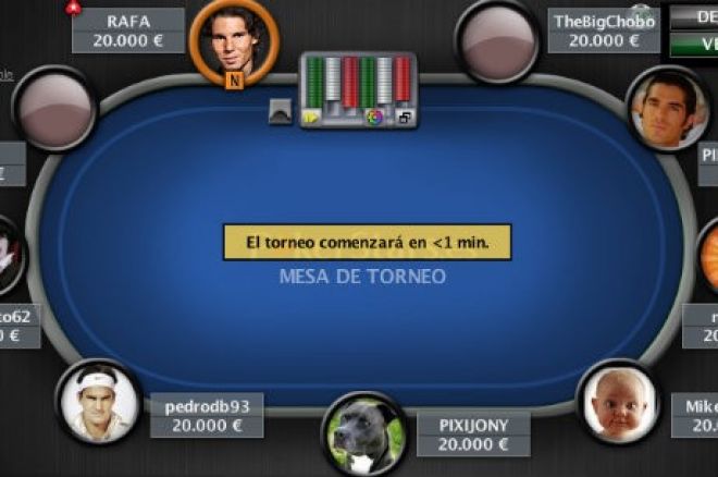 Premier tournoi de Rafael Nadal sur Pokerstars