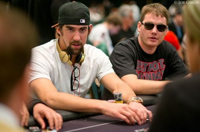 PCA 2013 - Main Event (Jour 1b) : Michael Phelps avance au Jour 2