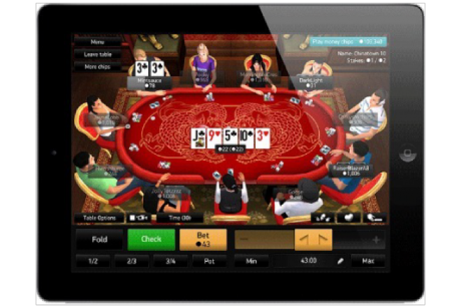 PKR poker Apple iPad PKR poker Apple iPad