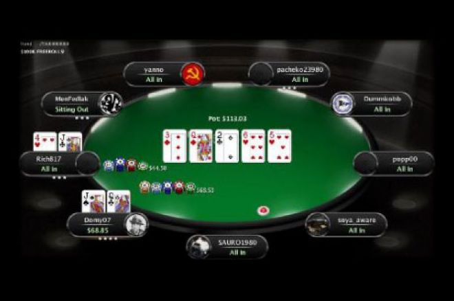 PokerStars 95 милиардна ръка PokerStars 95 милиардна ръка