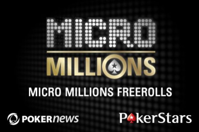 Azi ai primul freeroll PokerNews cu tichete MicroMillions Zoom! Află parola de aici 0001