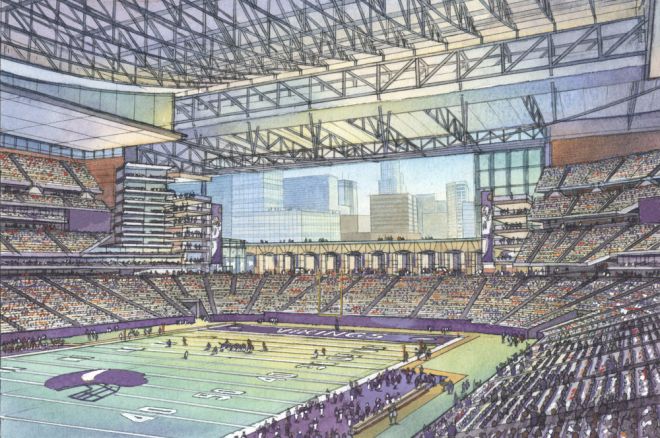 New Vikings stadium wows in debut - Mitchell Republic