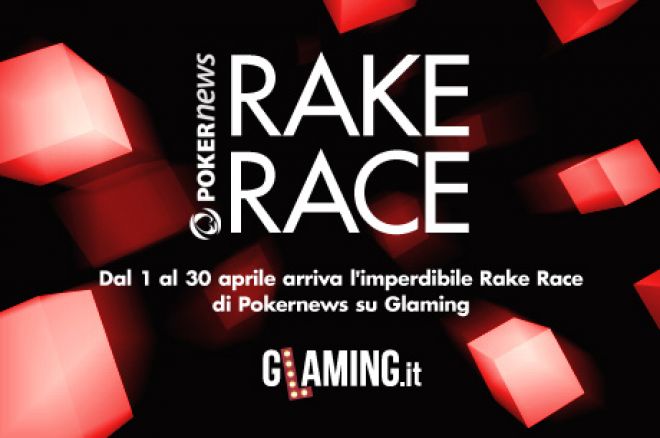 Ad aprile è ancora tempo di Rake Race su PokerNews Italia! 0001