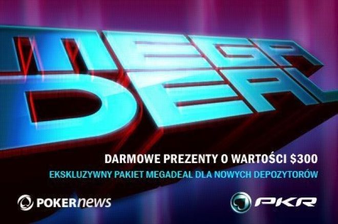 PKR MEGADEAL - Gracze PokerNews otrzymają przynajmniej $300 0001 PKR MEGADEAL - Gracze PokerNews otrzymają przynajmniej $300 0001