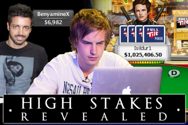 High Stakes Revealed - Ups en downs voor Isildur1, Nordien "BenyamineX" de Jong wint $126.000 High Stakes Revealed - Ups en downs voor Isildur1, Nordien "BenyamineX" de Jong wint $126.000