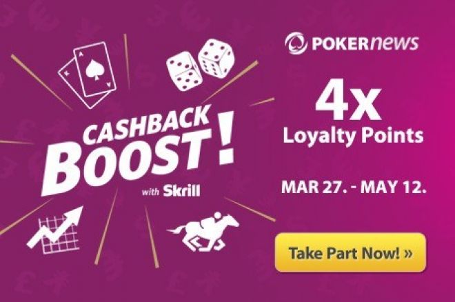 Skorzystaj z promocji Skrill Cashback Boost i zgarnij 4x więcej punktów lojalnościowych 0001 Skorzystaj z promocji Skrill Cashback Boost i zgarnij 4x więcej punktów lojalnościowych 0001