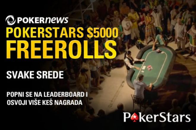 Poslednja Prilika da Zaigrate u $67,500 PokerNews Freeroll Seriji na PokerStarsu 0001 Poslednja Prilika da Zaigrate u $67,500 PokerNews Freeroll Seriji na PokerStarsu 0001