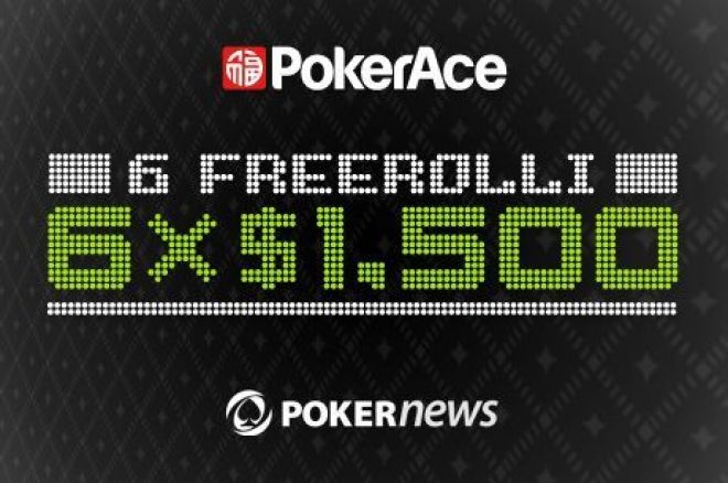 Wygraj część z puli $9,000 w serii freerolli PokerAce dla depozytorów 0001 Wygraj część z puli $9,000 w serii freerolli PokerAce dla depozytorów 0001