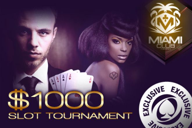 Win Your Share of $1,000 in the PokerNews-exclusive Slot Tournament at Miami Club Casino 0001