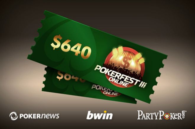 Play in the $1,500,000 Guaranteed Pokerfest III Main Event for Just $1 0001