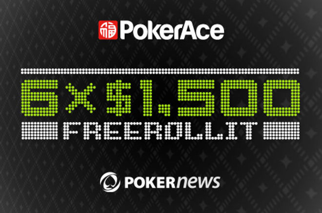 Ensimmäinen PokerAce $5,000 tervetulo-freeroll on nyt pelattu mutta lukuisia on vielä jäljellä! 0001 Ensimmäinen PokerAce $5,000 tervetulo-freeroll on nyt pelattu mutta lukuisia on vielä jäljellä! 0001