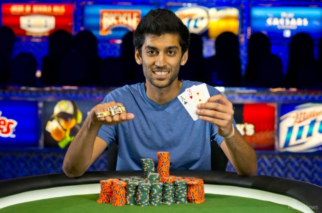 Sandeep Pulusani Wins First WSOP Bracelet in Event #44; Mercier's Run Ends With Horrific Beat 0001