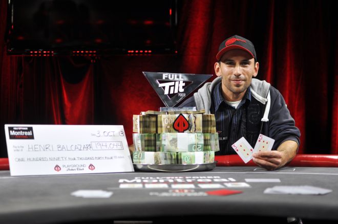 Henri Balcazar Wins the Full Tilt Poker Montreal Main Event 0001