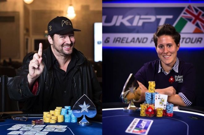 Phil Hellmuth & Vanessa Selbst