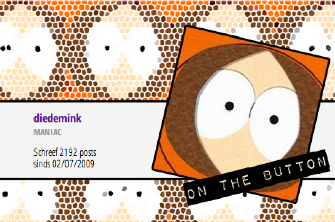 On the Button - beurshandelaar "Diedemink" On the Button - beurshandelaar "Diedemink"