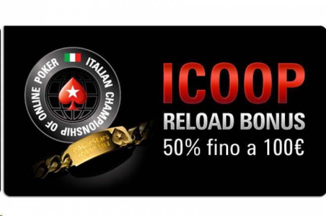 Su PokerStars.it Bonus di Ricarica del 50% fino a €100! 0001