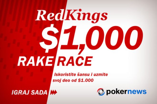 Iskoristite Šansu i Uzmite deo od $1,000 na RedKings Rake Trci 0001 Iskoristite Šansu i Uzmite deo od $1,000 na RedKings Rake Trci 0001