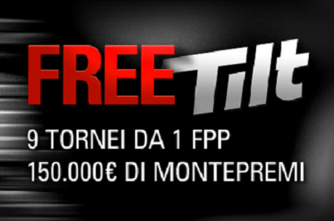 Tilt Mania PokerStars.it: con Free Tilt 150.000€ in palio con 1 solo FPP! 0001