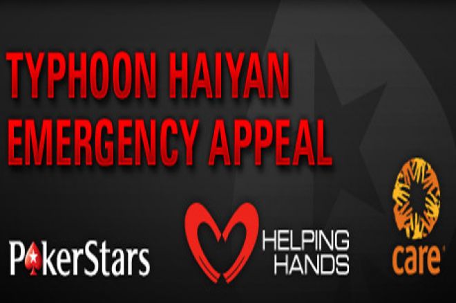Ajuda as vítimas Filipinas do Furacão Haiyan através da PokerStars 0001