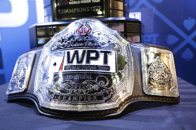 WPT Championship Belt