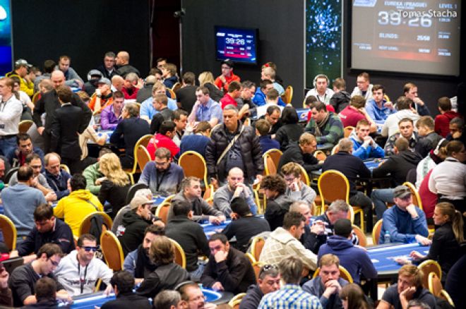 Шестима българи продължават след стартовия ден на Eureka Poker Tour Прага 0001 Шестима българи продължават след стартовия ден на Eureka Poker Tour Прага 0001