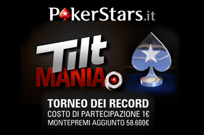 Tilt Mania: partecipa al Torneo dei Record su PokerStars.it! 0001