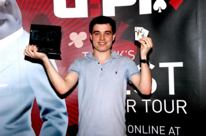 Ben Jones after winning GUKPT Bolton in 2012 Ben Jones after winning GUKPT Bolton in 2012