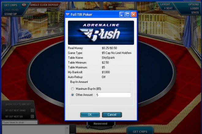 Full Tilt Rush Poker, Software
