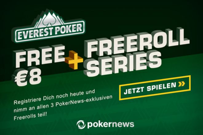 $1,000 warten bei den PokerNews-exklusiven Everest Poker Freerolls 0001