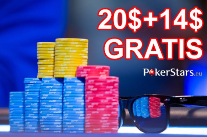 34$ pe GRATIS la PokerStars, ofertă limitată! Află cum să joci fără să riști banii tăi! 0001