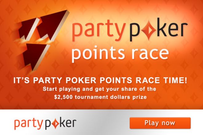 $2,500 Up For Grabs in the partypoker Points Race! 0001