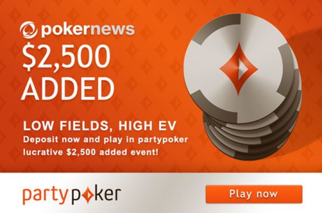 Big Value: $2,500 Added to Exclusive PokerNews.com Tournament at partypoker 0001