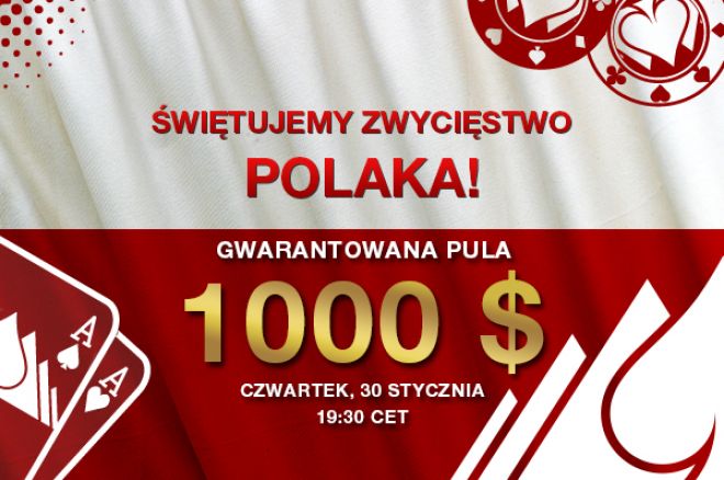 Świętujemy Zwycięstwo Polaka z Everest Poker! Zagraj w turnieju z pulą $1,000 już 30... 0001 Świętujemy Zwycięstwo Polaka z Everest Poker! Zagraj w turnieju z pulą $1,000 już 30... 0001