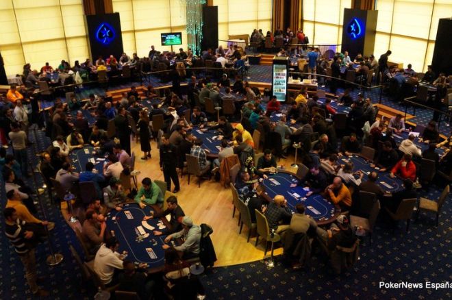 EsPT día 1B: 502 jugadores abarrotaron ayer el Casino Gran Madrid; Asier Crespo líder 0001