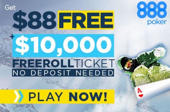 Play in the 888poker Winter Games for a Share of $300,000! 0001