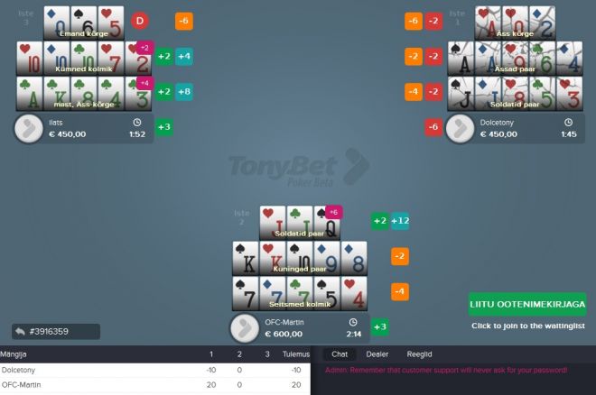Chinese Poker Chinese Poker