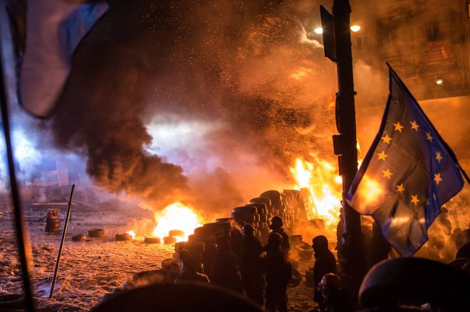 Riots in Kiev