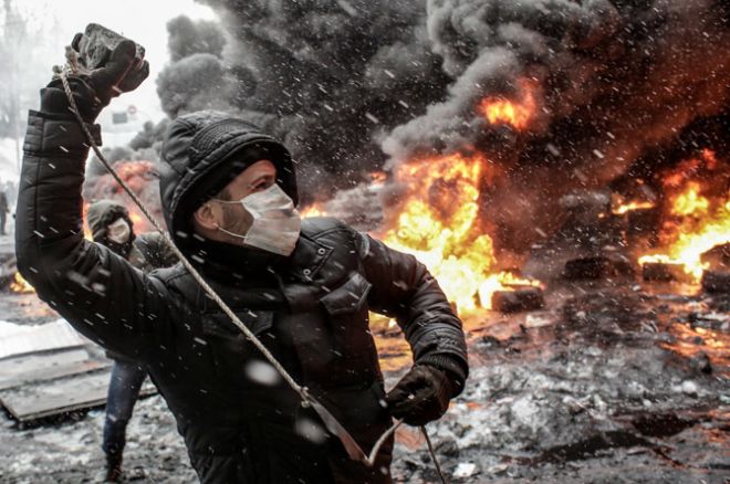 Riots in Kiev