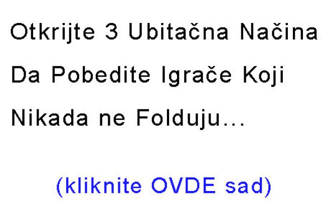 Otkrijte 3 Ubitačna Načina da Pobedite Igrače Koji Nikad Ne Folduju 0001 Otkrijte 3 Ubitačna Načina da Pobedite Igrače Koji Nikad Ne Folduju 0001