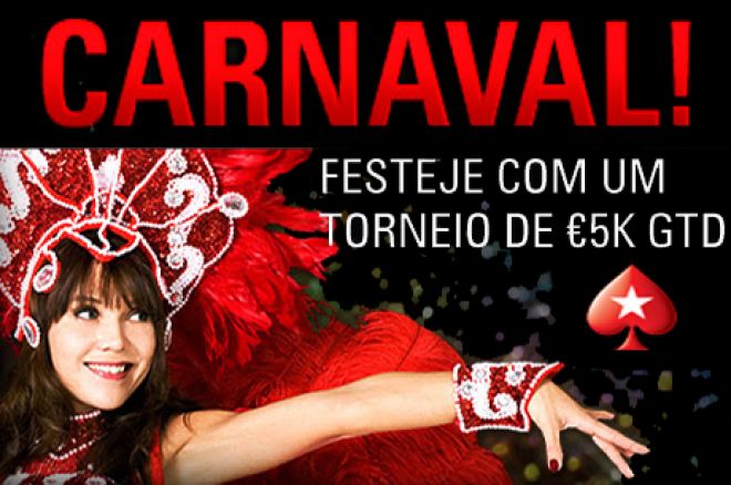 Torneio de Carnaval na PokerStars com €5,000 Garantidos 0001